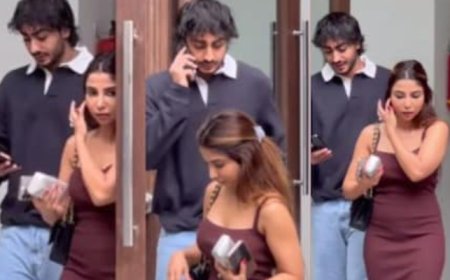 Arhaan Khan was seen having fun with his 10 years older step mother, he talked laughingly, people speculated- 'Looks like GF BF'