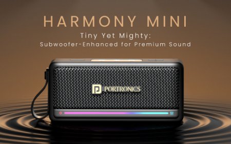 Portronics Launches Harmony Mini: A Compact Powerhouse Delivering Immersive 25W HD Sound