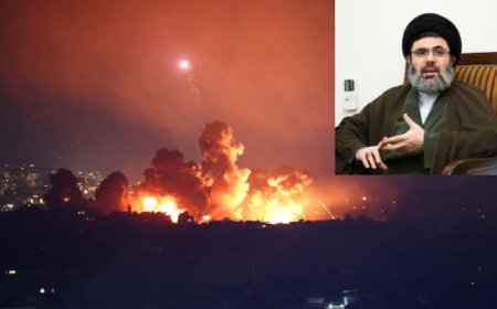 Israel Strikes Nasrallah’s Potential Successor, Safieddine, as IDF Bombs Hezbollah’s Intelligence Headquarters