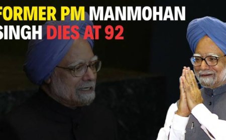 Former Prime Minister Manmohan Singh passes away at 92