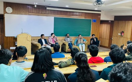 Literature Fest Literati organised at IIT Delhi, Kaivalya Publications and Writers Community also participated in the panel discussion on book publishing