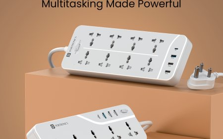 Portronics Launches Power Plate 22 and 23: Versatile 5 - and 8 -Socket Power Strips with Fast USB Charging and Child-Safety Features
