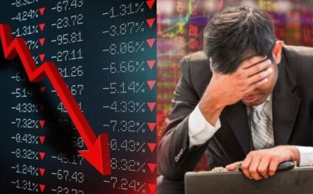 शेयर बाजार में बड़ी गिरावट, सेंसेक्स 600 अंक टूटा
