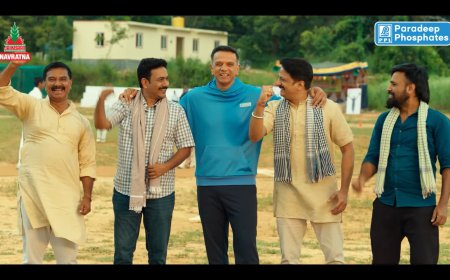 Paradeep Phosphates Onboards Rahul Dravid as Brand Ambassador to Champion Innovative and Sustainable Farming Solutions