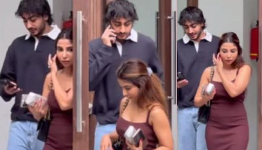 Arhaan Khan was seen having fun with his 10 years older step mother, he talked laughingly, people speculated- 'Looks like GF BF'