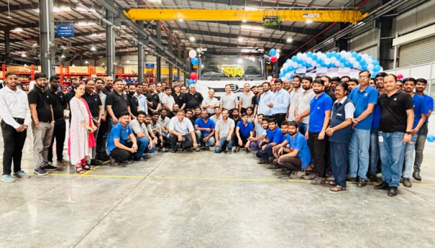 BLUE ENERGY MOTORS SHIFTS GEARS WITH ITS 500TH GREEN FUEL TRUCK ROLLOUT