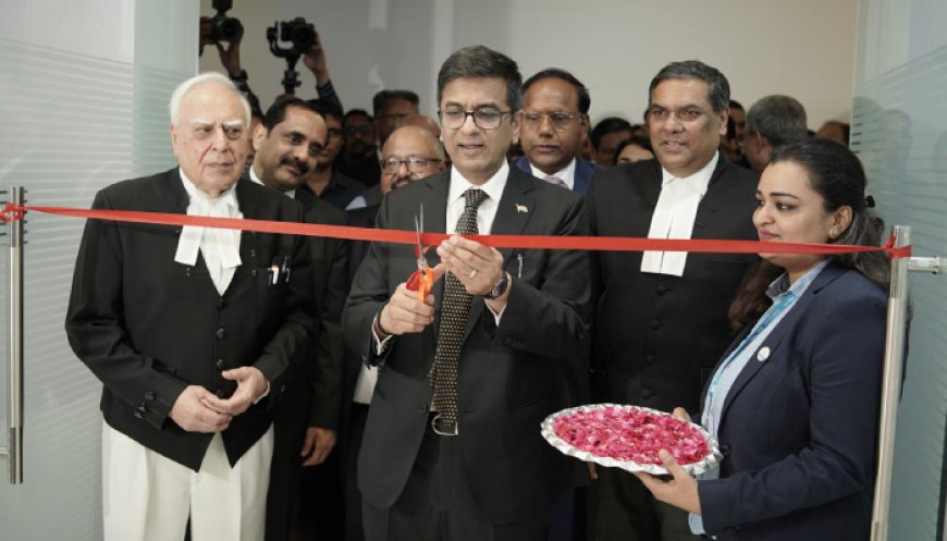 Chief Justice of India inaugurates a state-of-art Branch of Bank of Maharashtra at Supreme Court of India