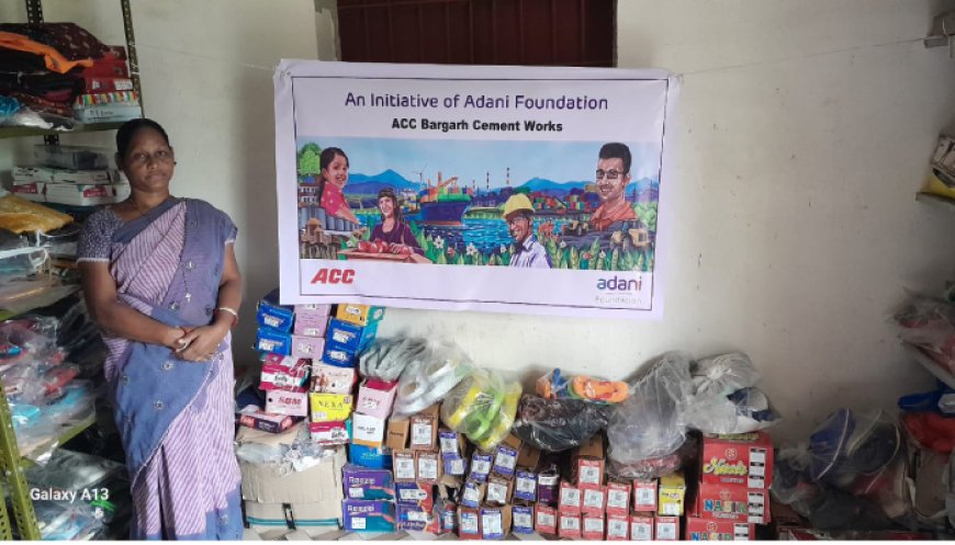 Adani Foundation at ACC Bargarh Empowers Widowed Mother’s Journey to Self-Sufficiency