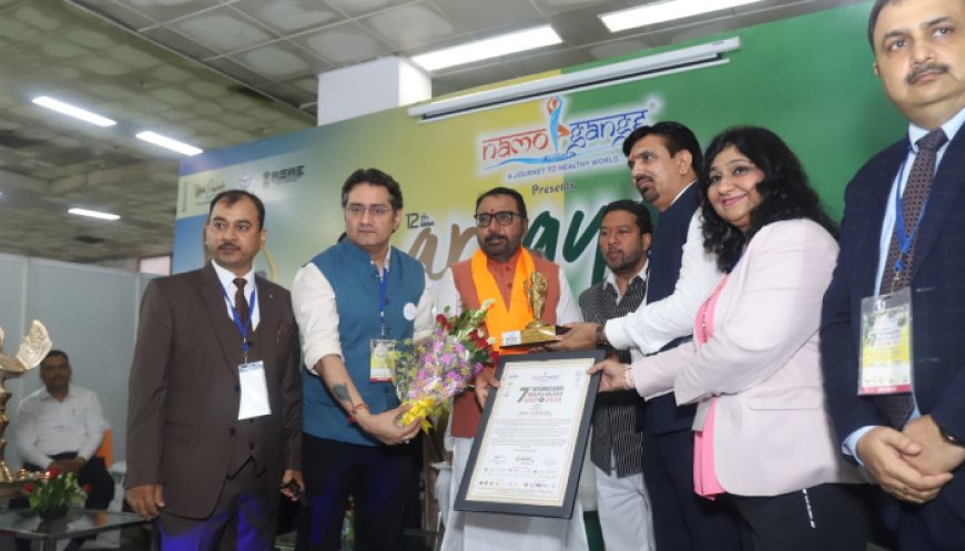 Union Minister of AYUSH Pratap Rao Jadhav Inaugurates the Three-Day 7th International Health and Wellness Expo at Pragati Maidan in Delhi