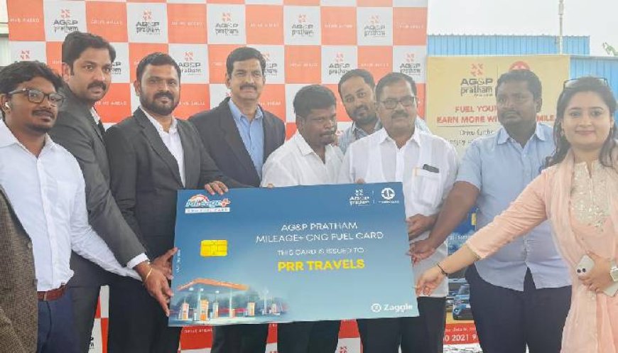 AG&P Pratham-THINK Gas launches its feature packed Mileage+ CNG Fuel Card in partnership with Zaggle
