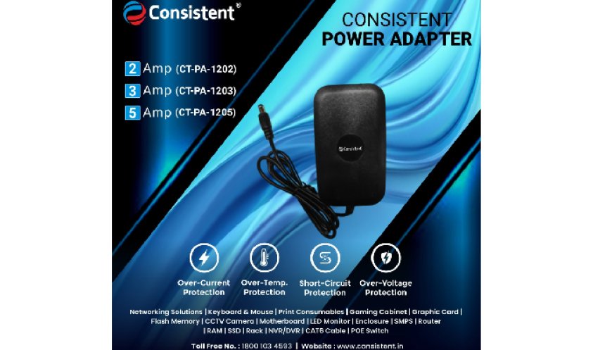 Consistent Launches ‘Made in Bharat’ Universal Adapter Series