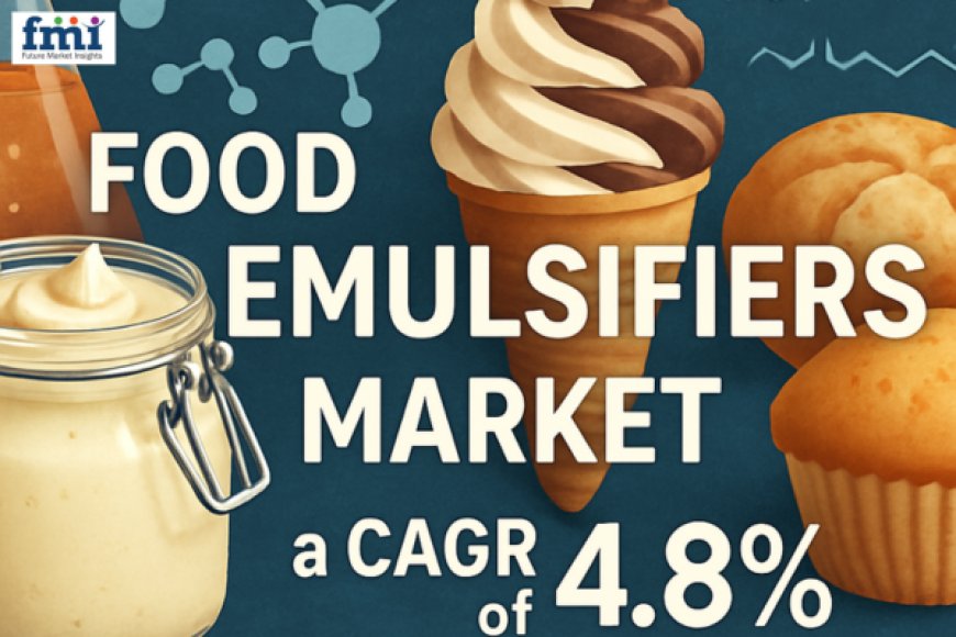 Food Emulsifiers Market Outlook by Key players, Industry Overview and Analysis by 2035