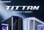 Consistent Infosystems launches TITTAN Black & White Gaming Cabinet with USB Type-C and Support for Up to 8 Cooling Fans