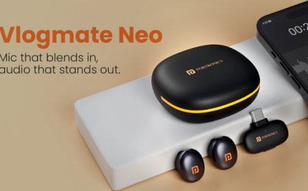 Portronics launches VlogMate Neo: Mini Type-C Wireless Microphone with AI Feature