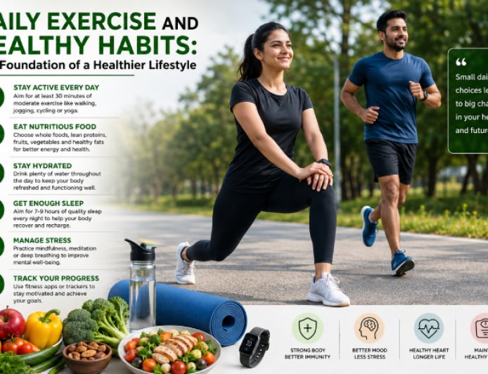 Daily Exercise and Healthy Habits: The Foundation of a Healthier Lifestyle