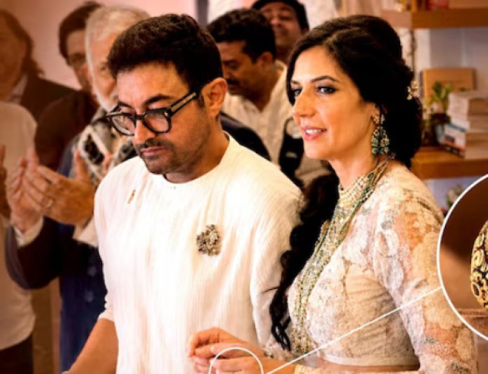 Aamir Khan skips diamonds, gifts Gauri Spratt a rare ruby wedding ring
