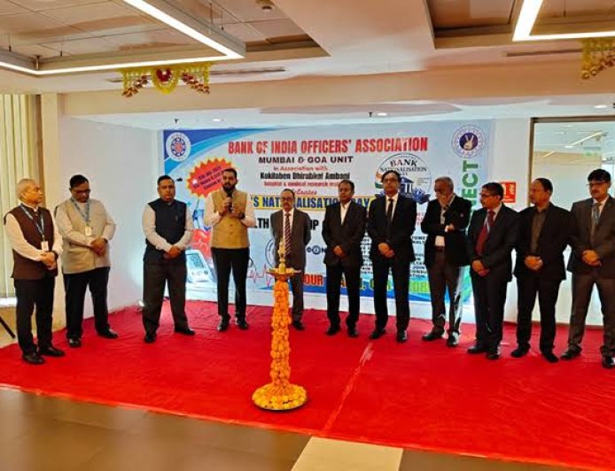 Bank of India Officers' Association Organises Health Check-up Camp at BOI Head Office