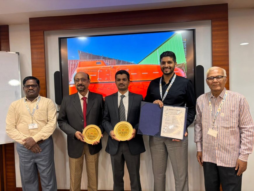 SHM Global's First-Ever India-Manufactured and IRS Type-Approved Lifeboats Reinforce India's Maritime Manufacturing Capabilities