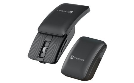 Portronics Launches Toad Fold Foldable Wireless Mouse With Dual-Mode Connectivity